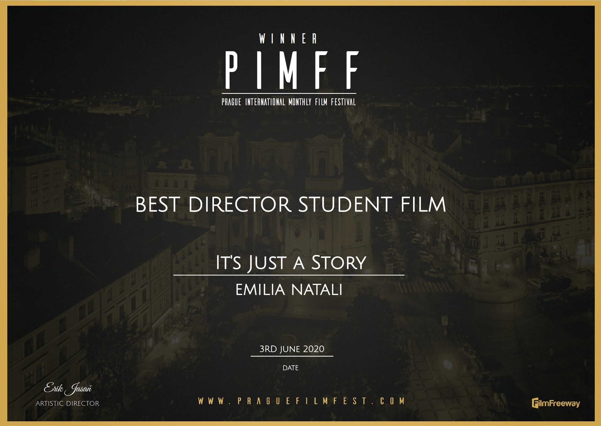 best director RFA emilia natali